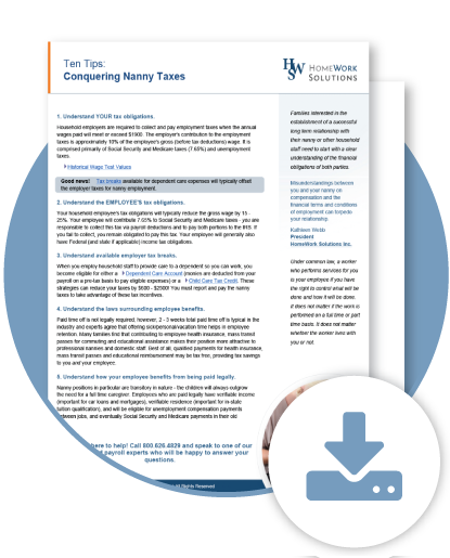 Download our Free Tip Sheet