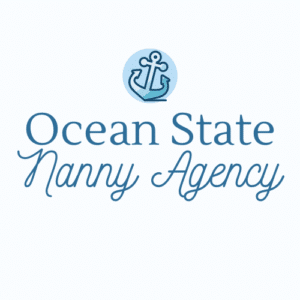 Ocean State Nanny Agency logo with blue anchor image